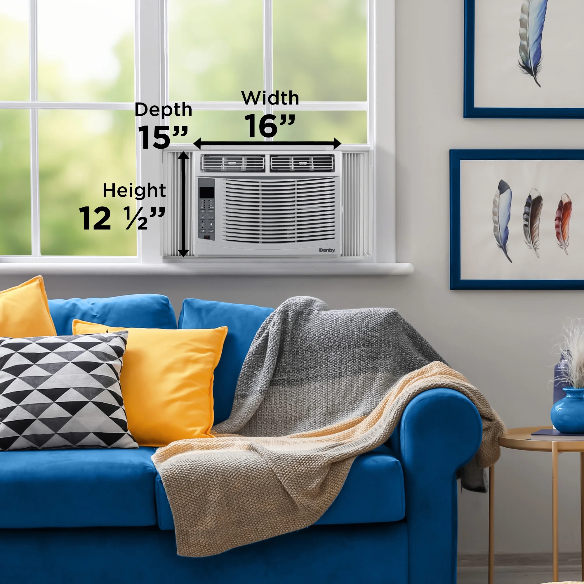 Danby DAC060EE1WDB 6,000 BTU Window Air Conditioner