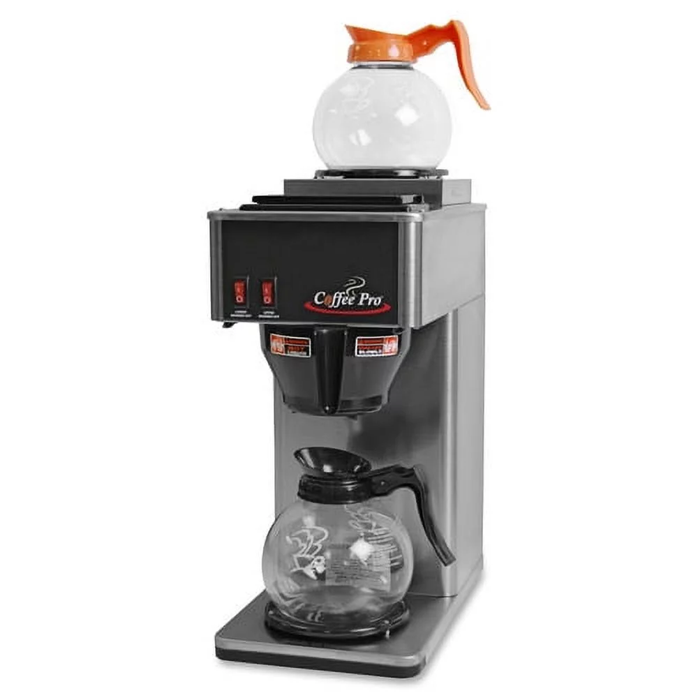 Coffee Pro CFPCP2B Coffee Makers, 14.5' Length, 14.5' Width, 8.5' Height, 17.5 lbs.