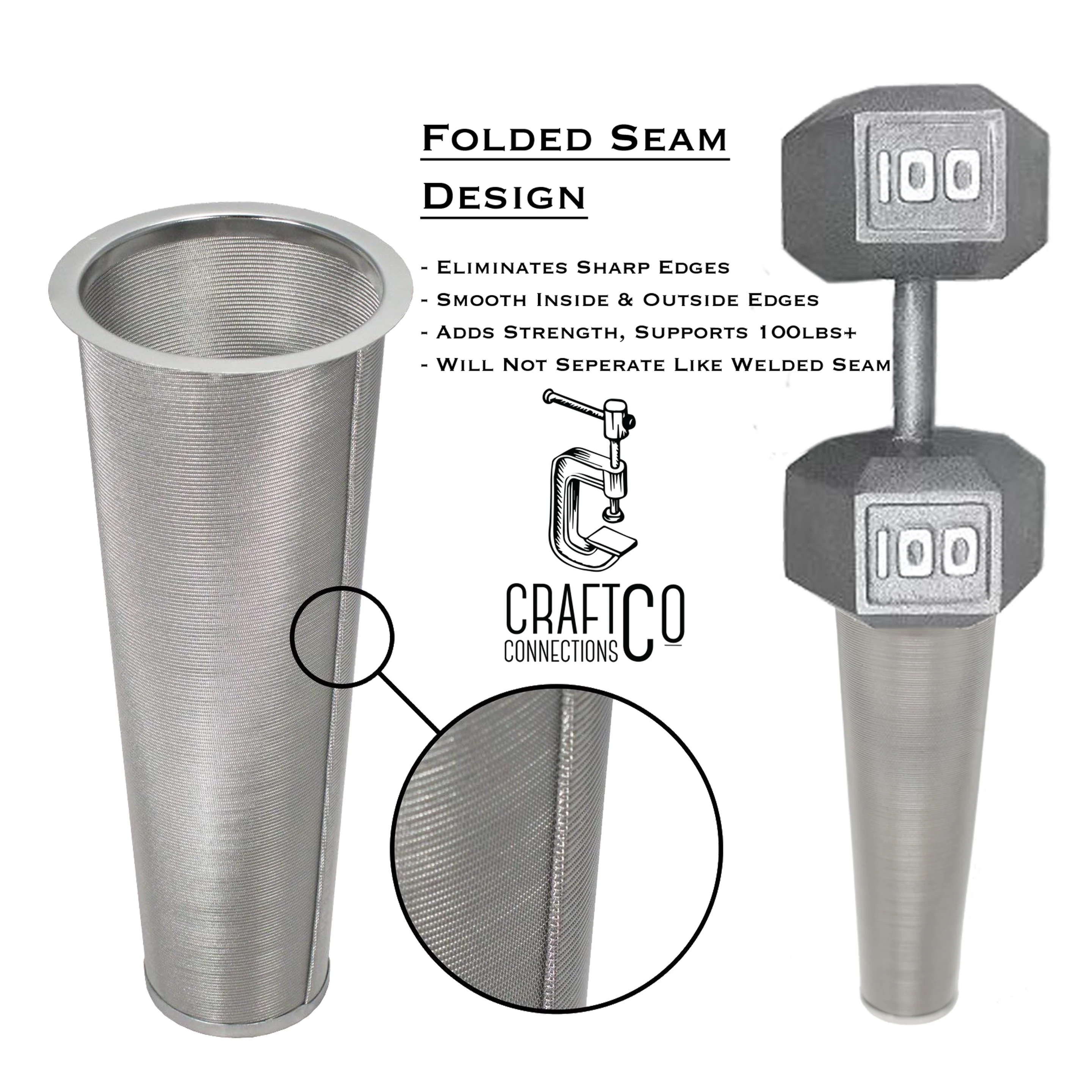 Craft Connections Co Cold Brew Coffee Starter Kit - Tools, Recipes and Organic Beans - New Gift Box!