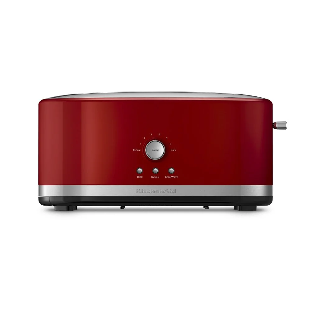 KitchenAid KMT4116ER 4 Slice Long Slot Toaster with High Lift Lever, Empire Red