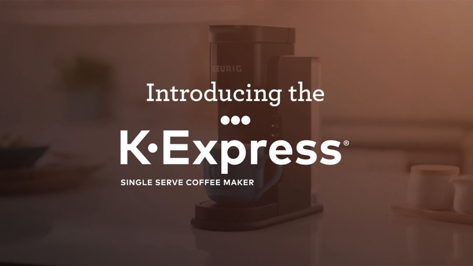 Keurig K-Express Coffee Maker, Single Serve K-Cup Pod Coffee Brewer, 42 oz. Removable Reservoir, 8-12 oz. Brew Sizes, Black