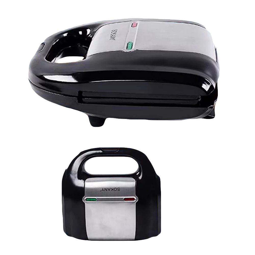 Fairnull Electric Sandwich Maker Grilling Plate Toaster Breakfast Waffle Bread Machine