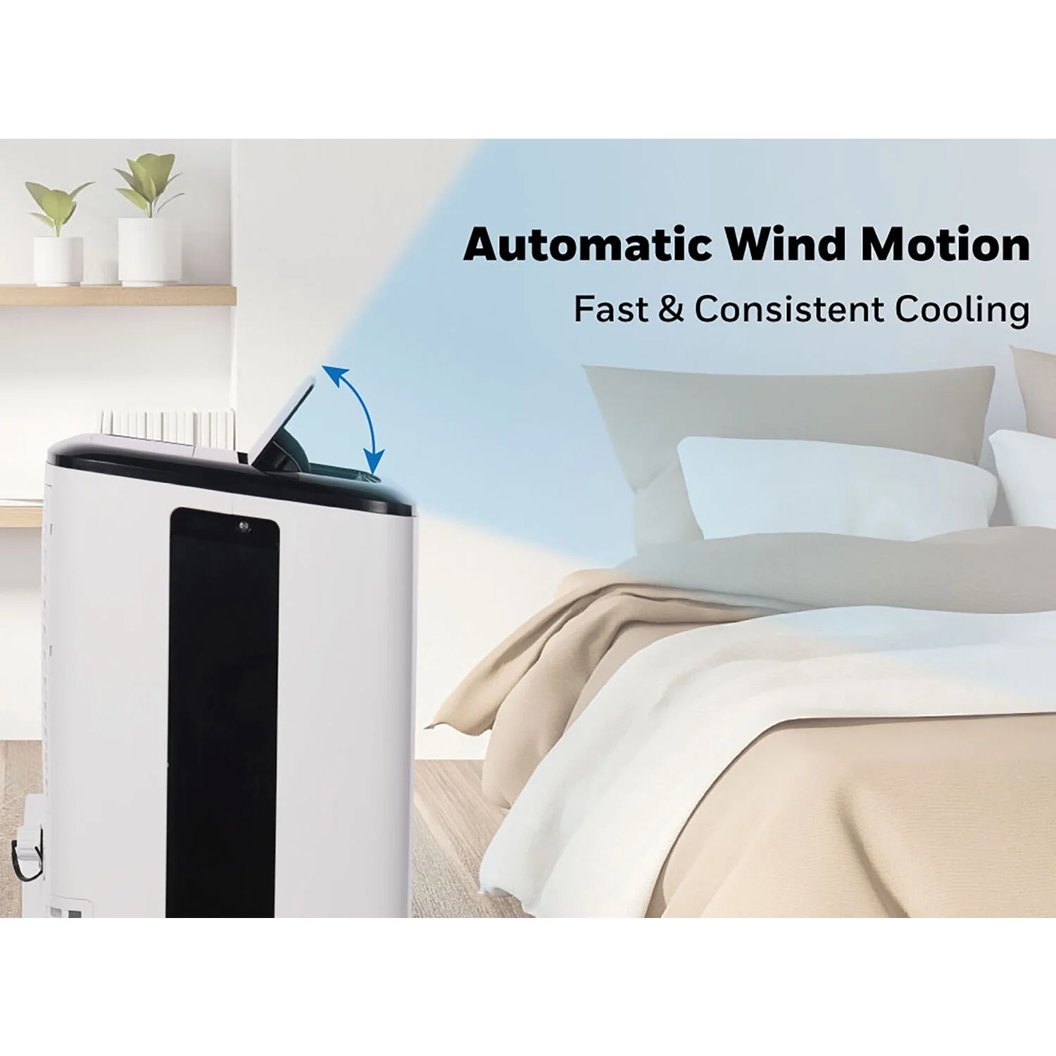 Honeywell 5,500 BTU (8,000 BTU ASHRAE) Portable Air Conditioner with Dehumidifier, Cools up to 350 sq. ft, HF8CESVWK5
