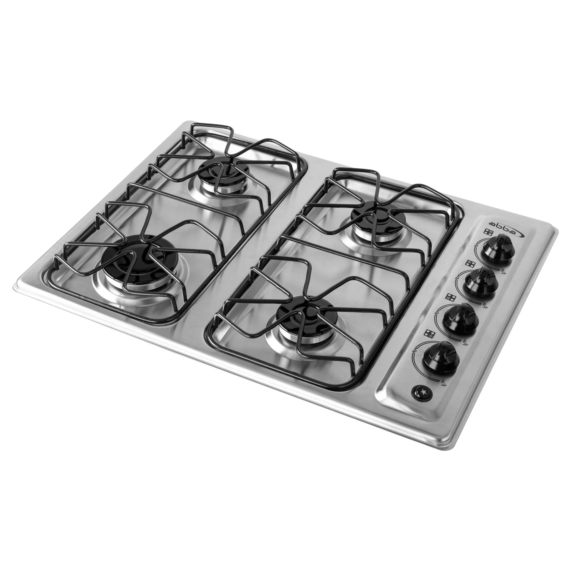 24-in Stainless Steel Gas Cooktop