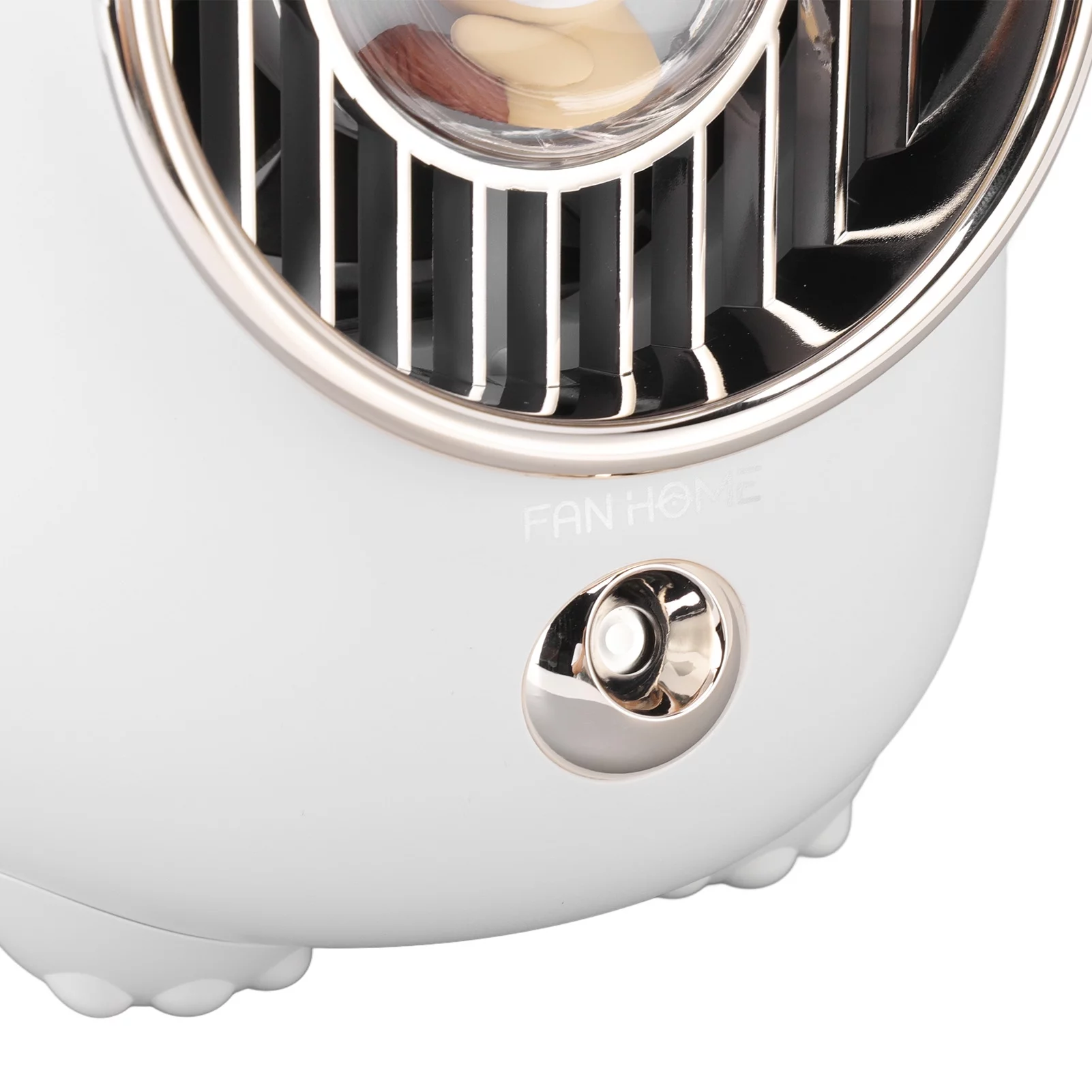 Air Conditioner Fan Multifunctional Portable 350ml Humidifying Spray Usb Rechargeable Air Cooler with LED Ambient Light