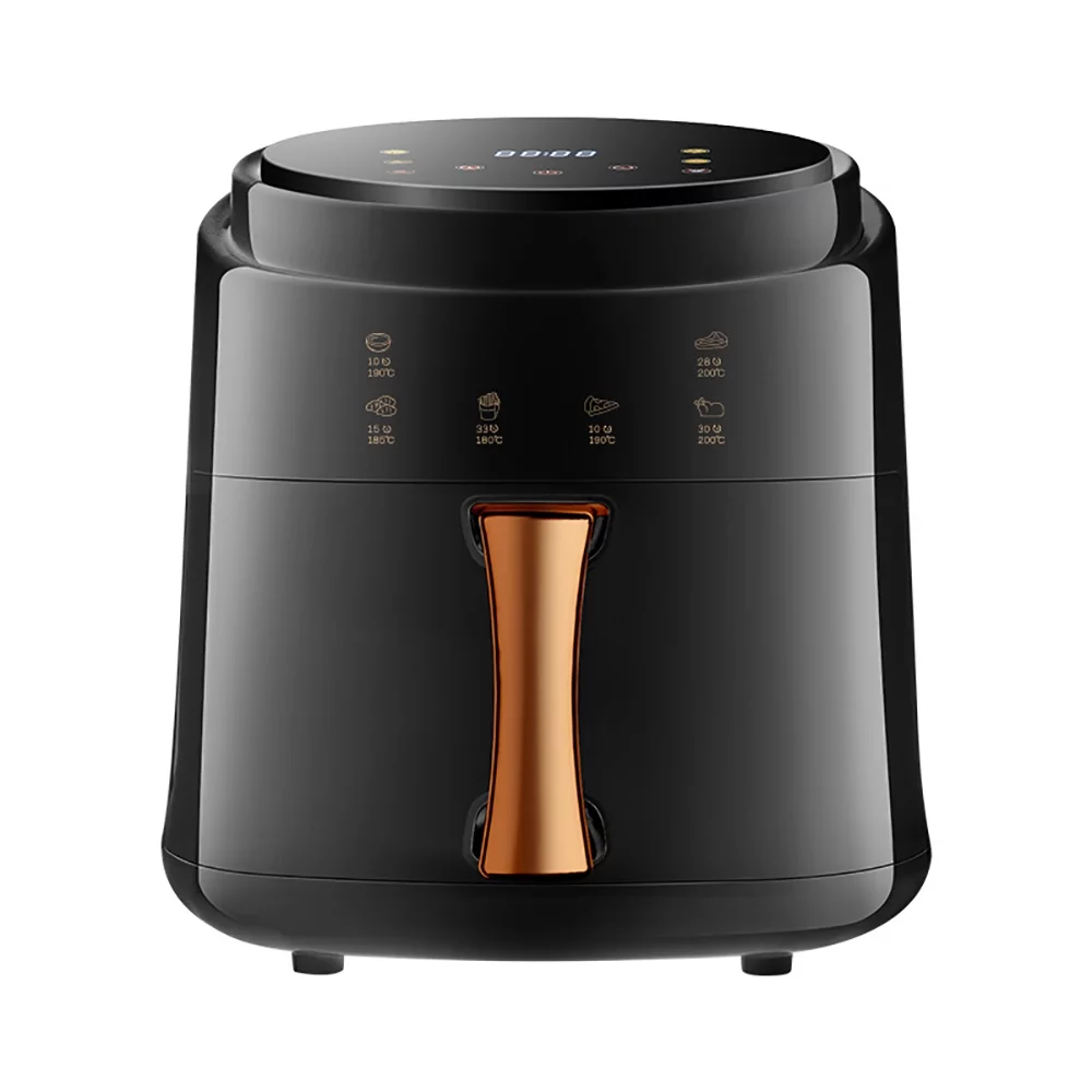 8 Quart Air Fryer Oven, Large Capacity Smart Air Fryer Oven With Nonstick Basket, IMD Holographic Touch Screen, 3D Hot Air System, 1400 Watt Electric Hot Air Fryers Cooker For Frying, Roasting,Baking