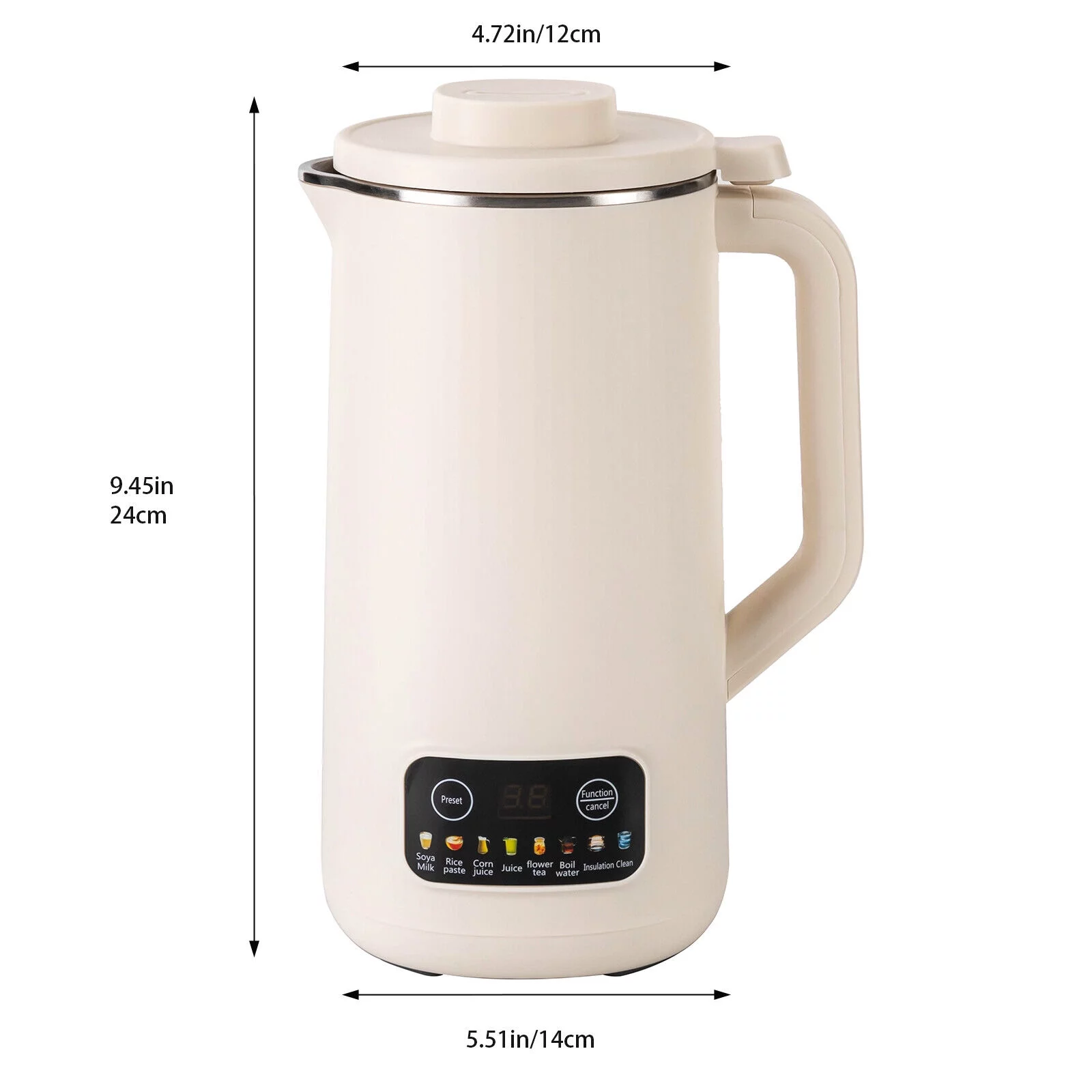 8 In 1 Soy Milk Maker Blender Juicer Food Processor Small Wall Breaking Machine