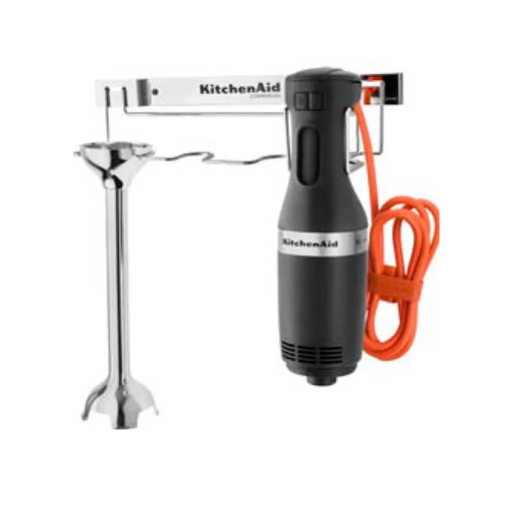 KitchenAid Commerical 300 Series Immersion Blender with 10' Blending Arm | Onyx Black