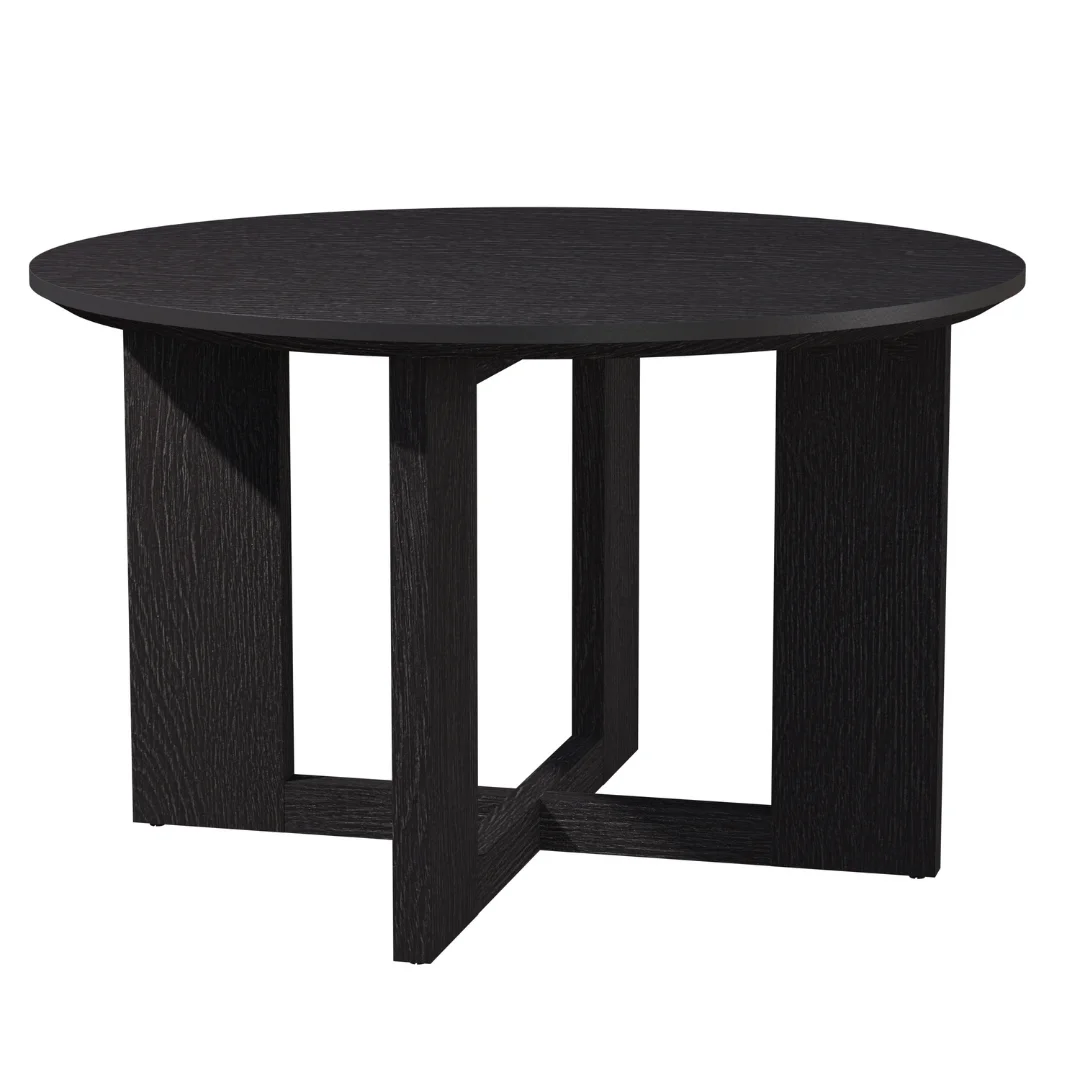 Better Homes & Gardens 47' Steele Round Dining Table, Tabacco Oak, Dining Room & Kitchen