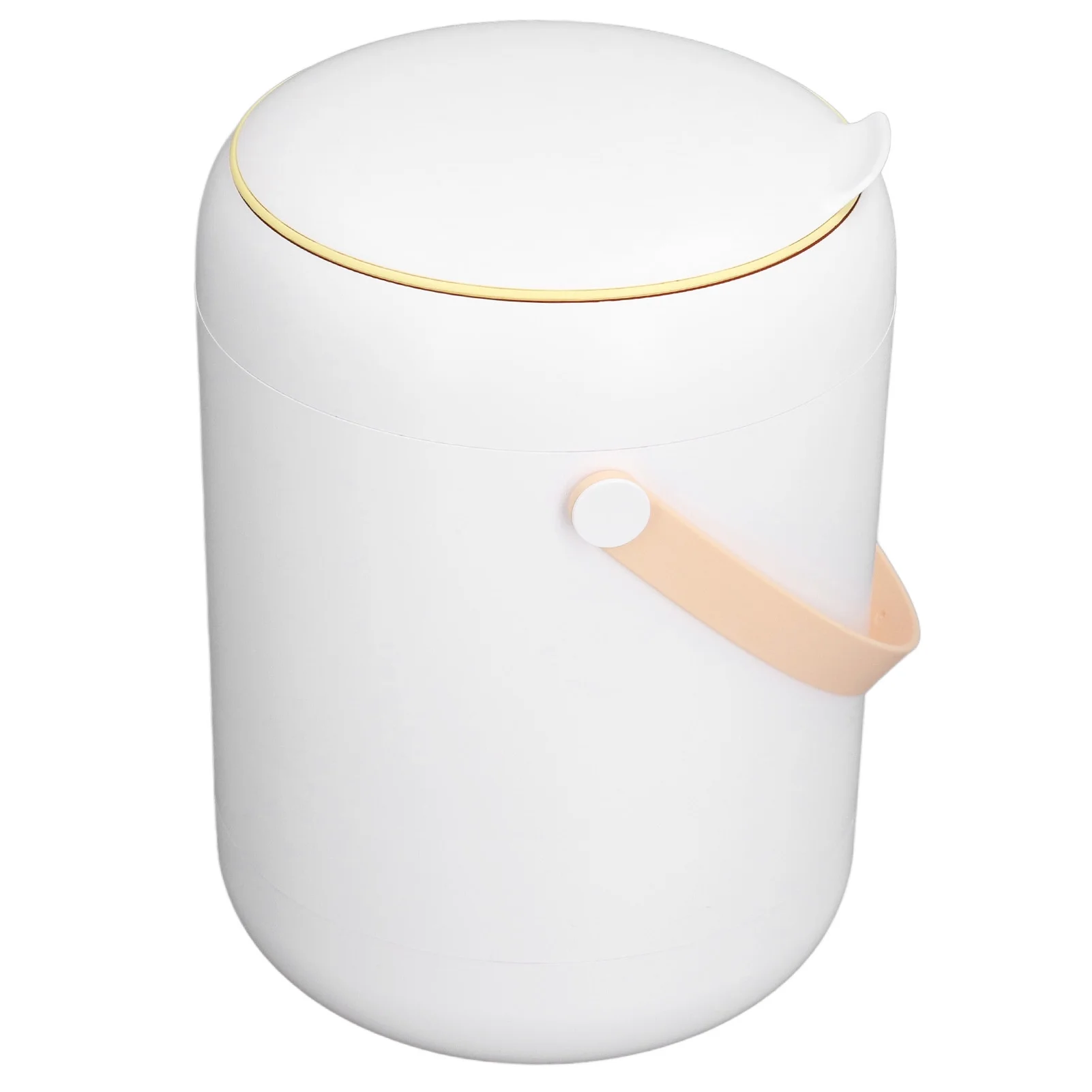2024 3L Portable Mini Washing Machine Smart Underwear Washer Blue Light Clean Mini Washing Machine EU 100?240V White