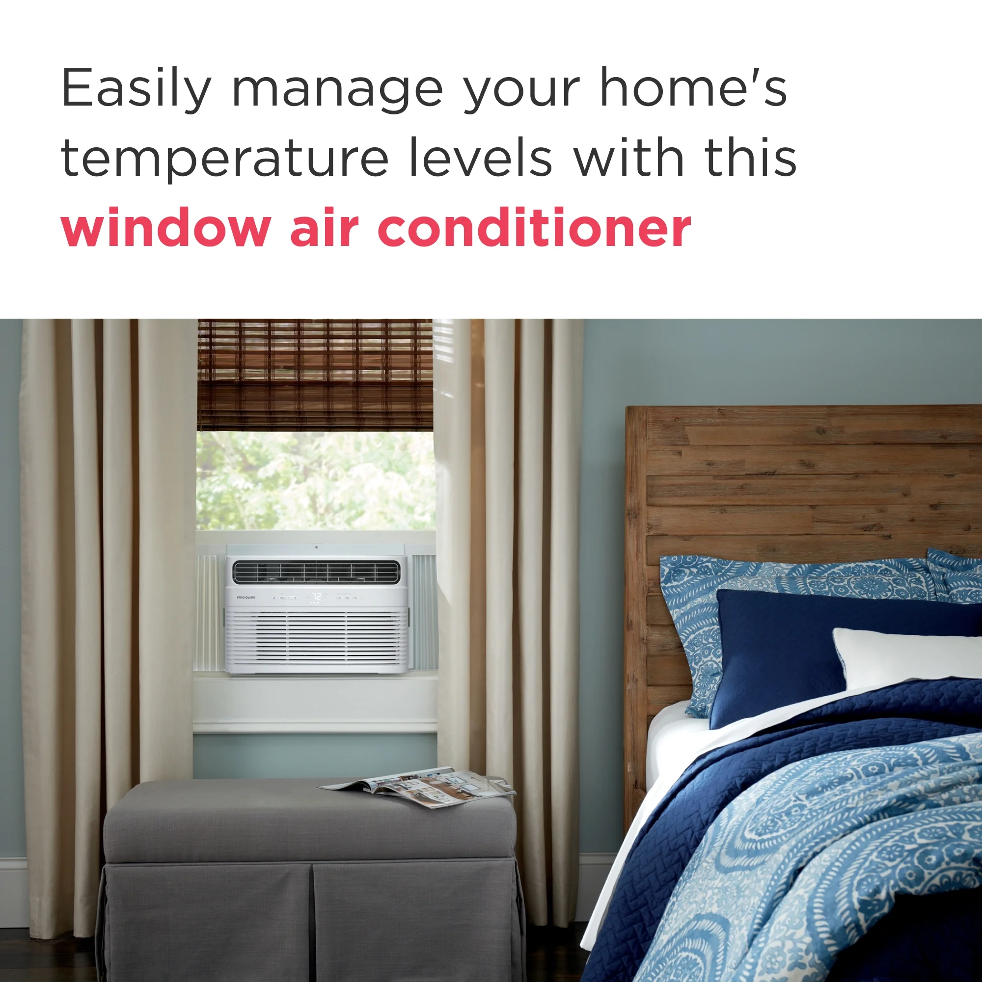 Frigidaire 6,000 BTU Window Room Air Conditioner with Remote Control