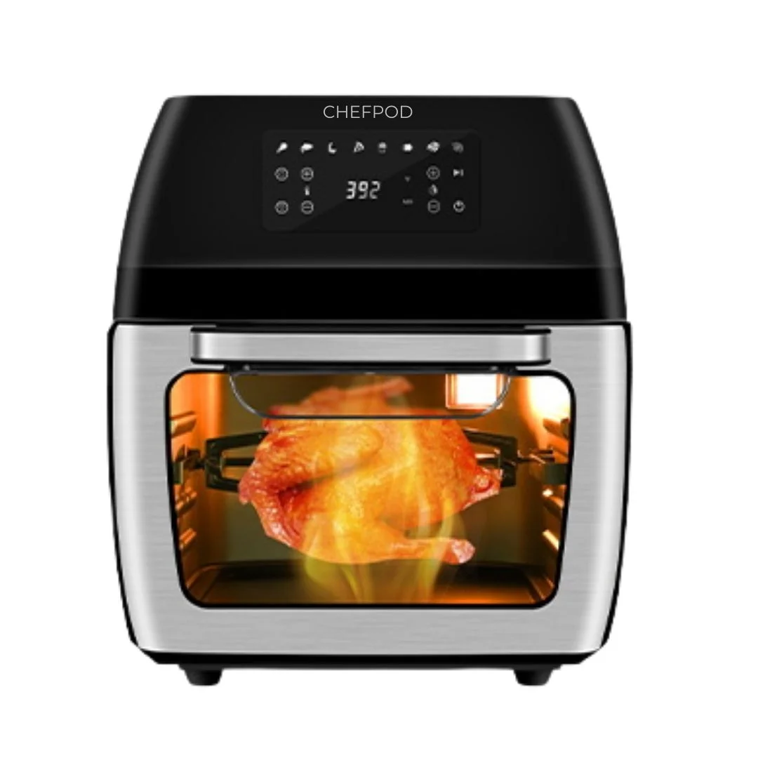 Chefpod Pro Air Fryer Oven Digital Touchscreen 13 QT Family Rotisserie Cooker