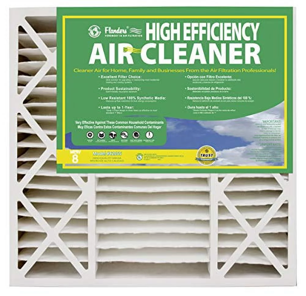 Flanders 20x25x4.5 Furnace Filter 82655.0452025 Pack of 2