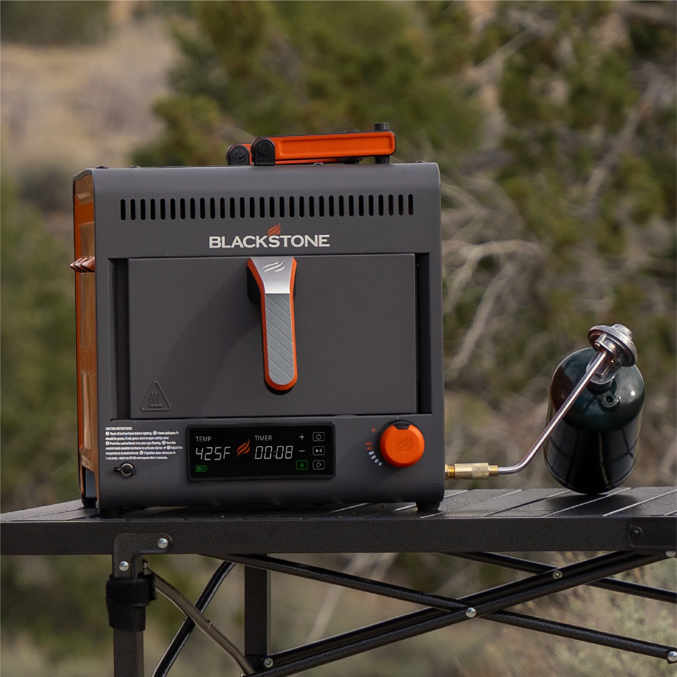 Blackstone Adventure Ready Portable Propane Air Fryer with Digital Display