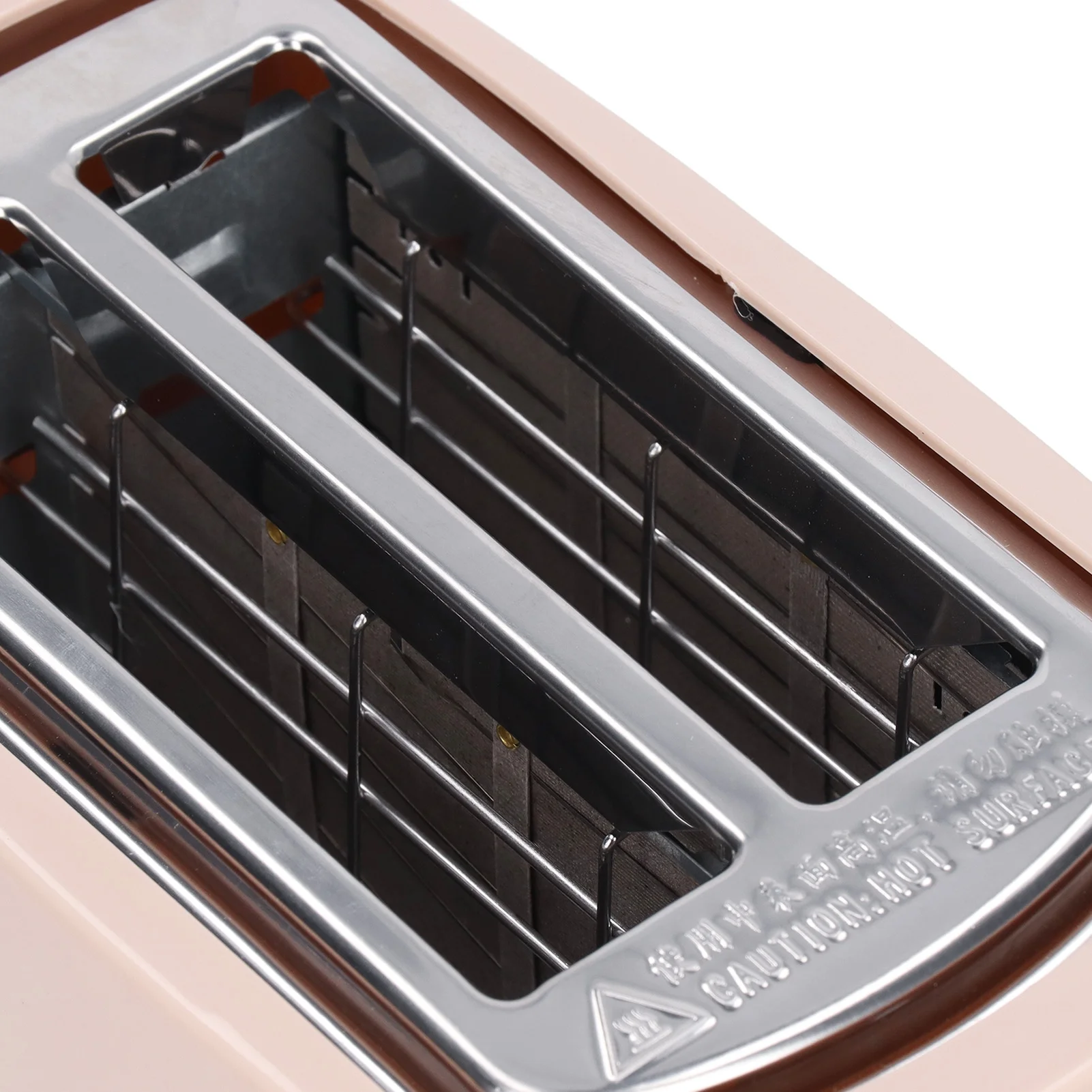 2 Slices Toaster Fast Heating Automatic Stop Ejection Pink Bread Maker with Removable Tray for Home Cafe EU Plug 220