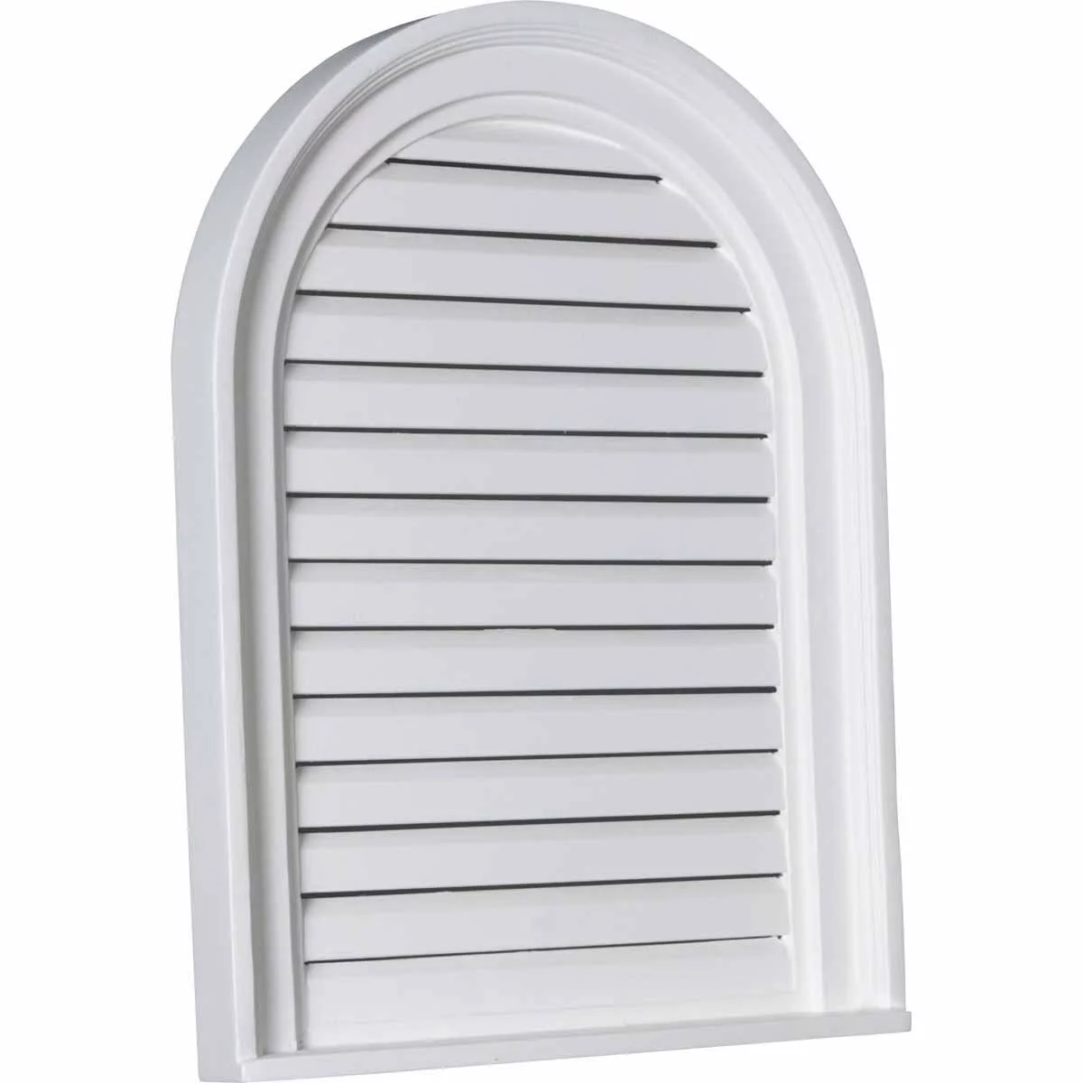 18'W x 24'H x 2'P, Cathedral Gable Vent Louver, Functional