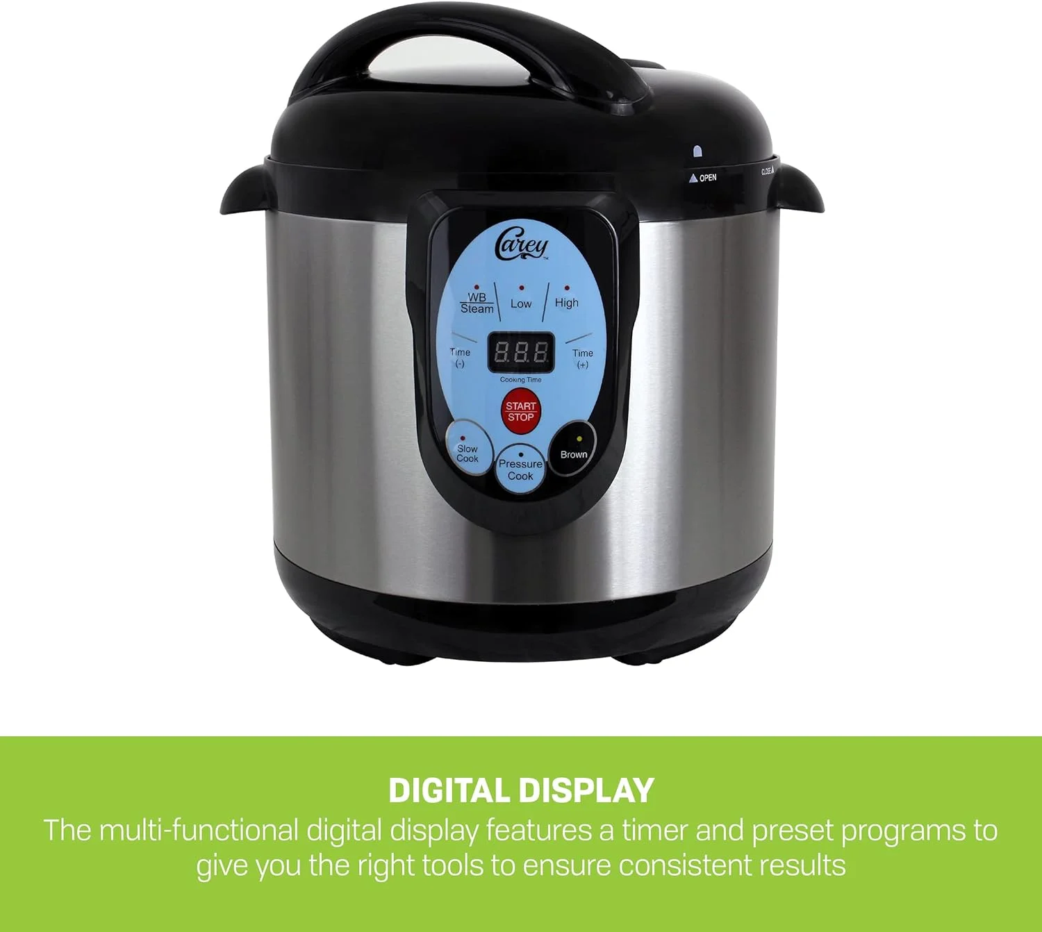 Chard Chard 9.5 Qt. Carey Smart Pressure Canner and Cooker