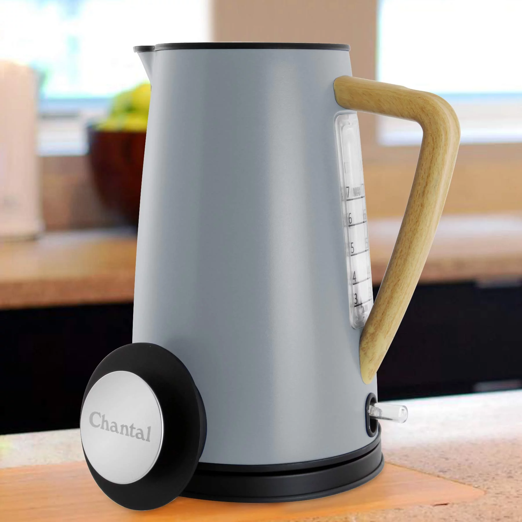 Chantal 1.8-Quart Oslo Ekettle Electric Water Kettle (Matte Fog Gray)