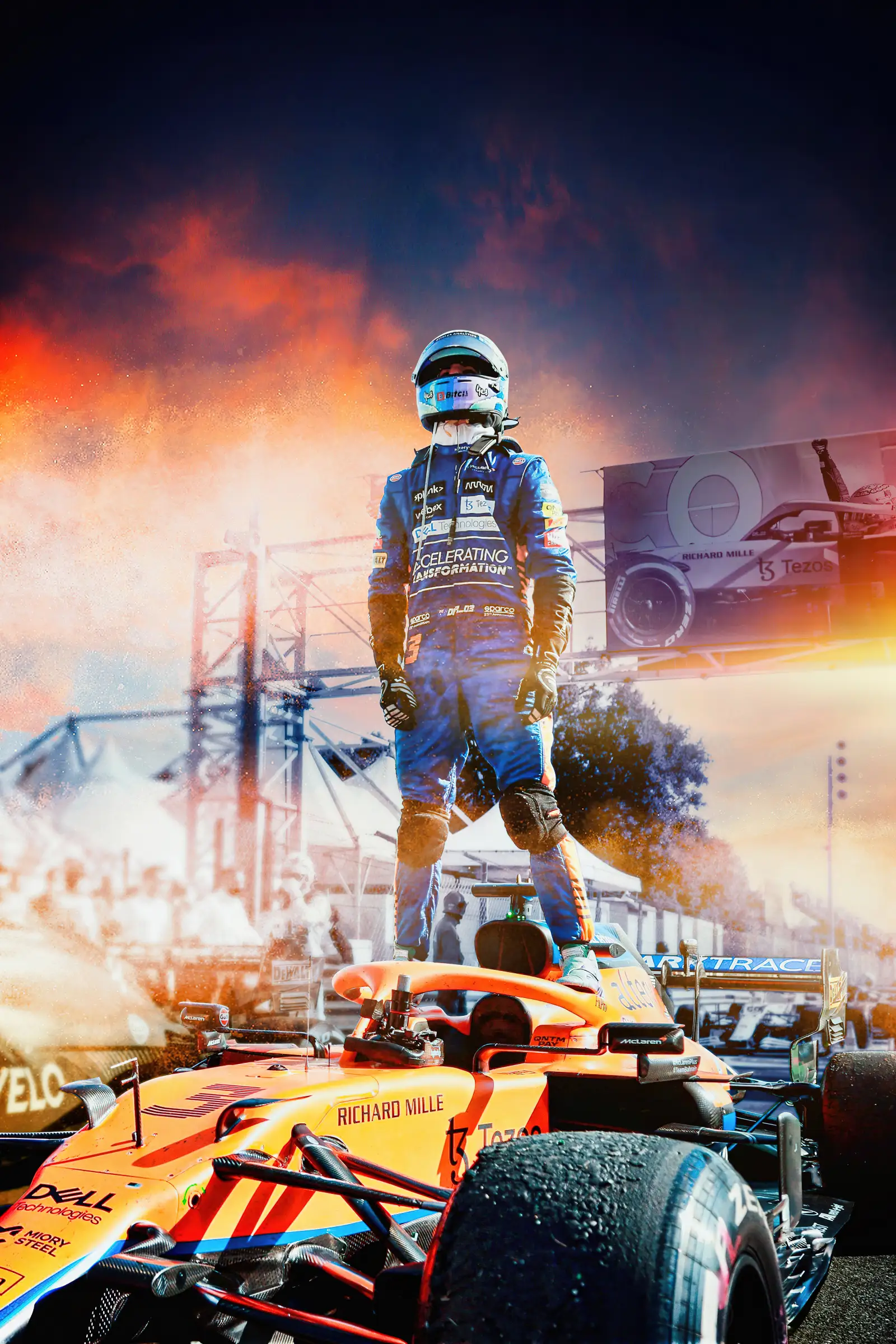 Ignite the dream of F1 racing and chase the ultimate challenge of a speedy life! - MinePosters