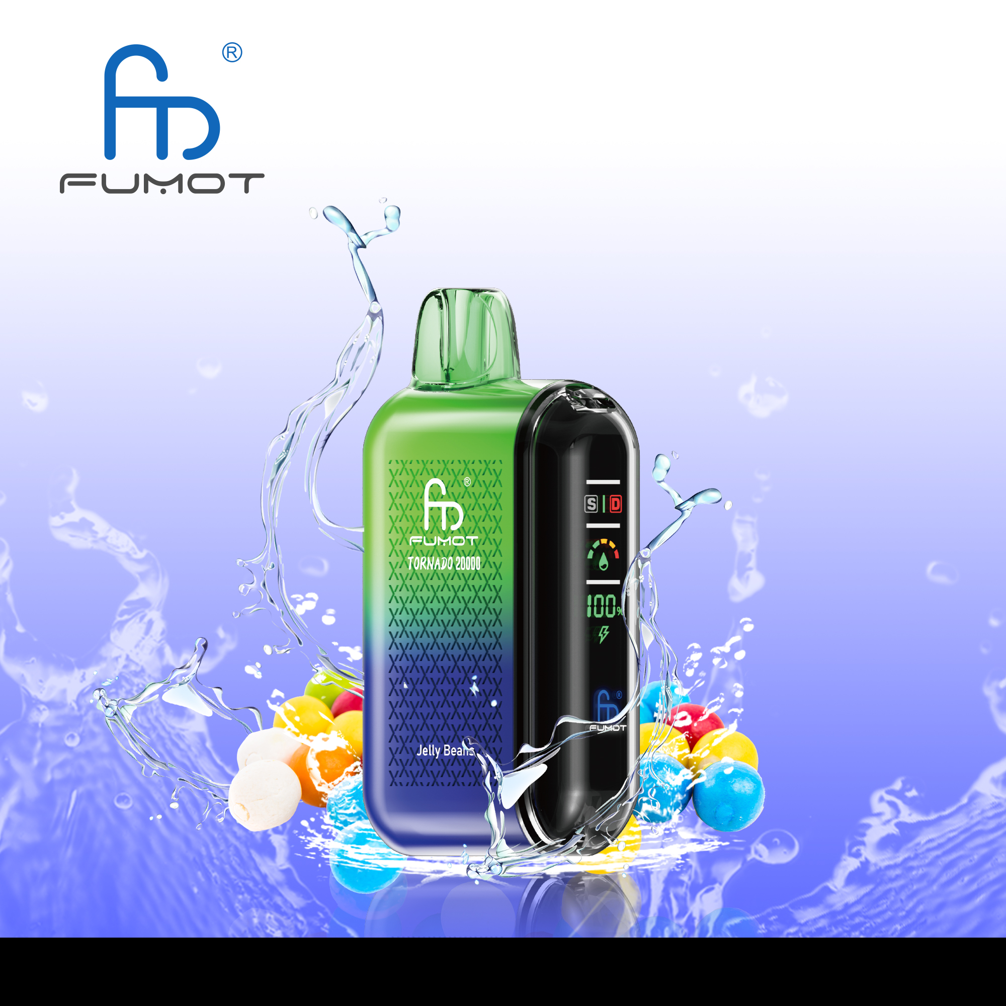 EU Warehouse FUMOT RANDM TORNADO 20000 Puff Disposable Vape