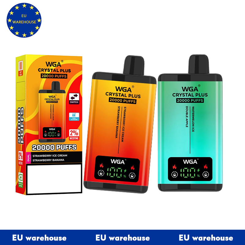 EU warehouse WGA CRYSTAL PLUS SMART 20000 Disposable Vape