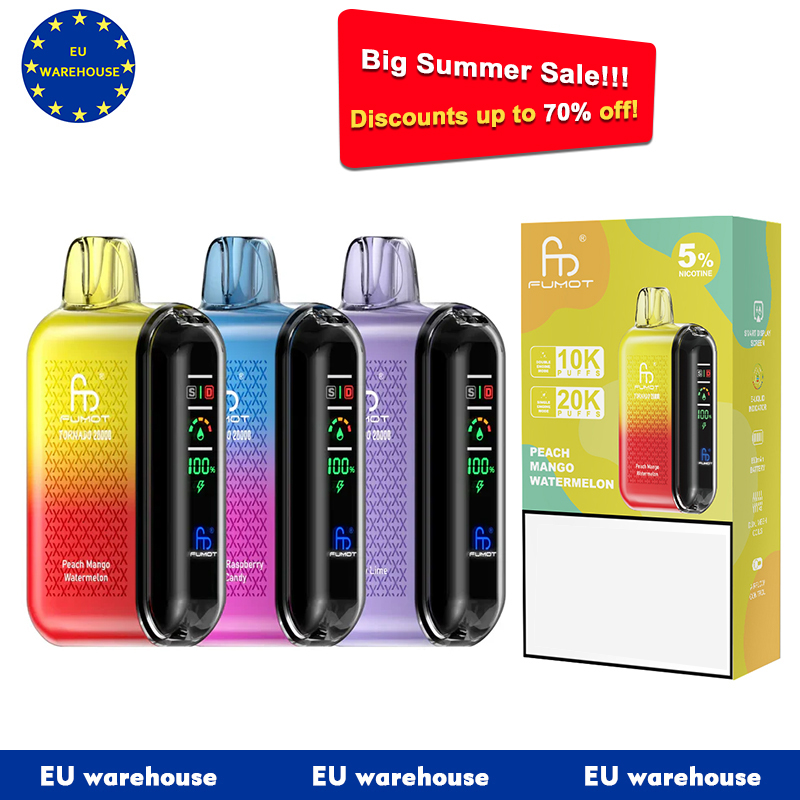 EU warehouse FUMOT RANDM TORNADO 20000 Puff Disposable Vape