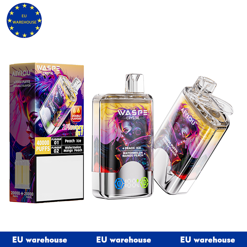 EU warehouse Waspe Crystal 40000 Puffs Disposable Vape