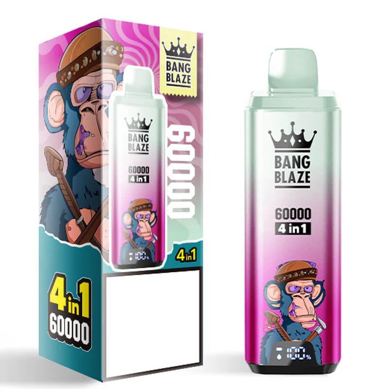 Bang Blaze 60000 Puffs 4 in 1 Smart Display Disposable Vape