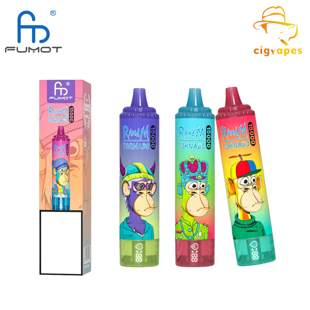 Fumot RandM Tornado Vape 15000 puff 15k Disposable Vape