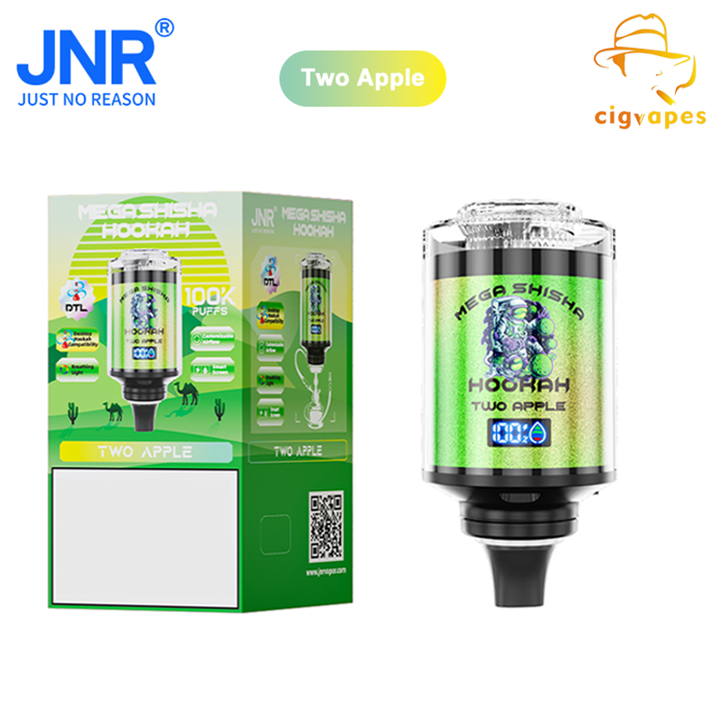 JNR Mega Shisha Hookah 100000 Puff 100k Disposable Vape