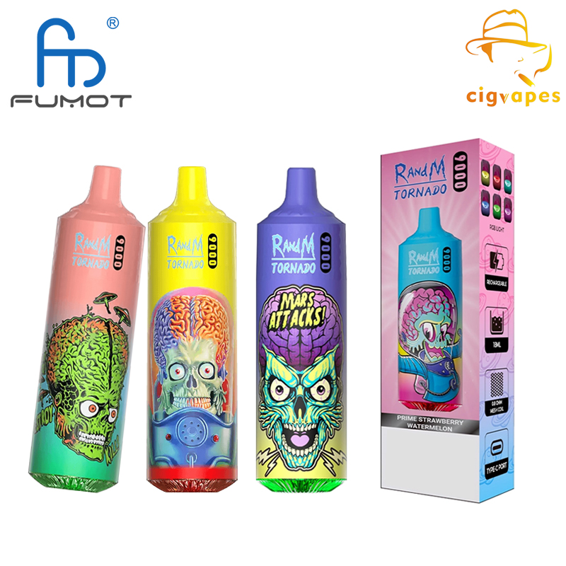 Fumot RandM Tornado Vape 9000 puff 9k Disposable Vape
