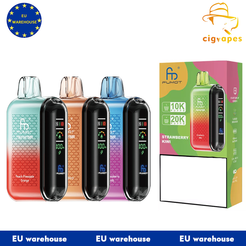 EU warehouse FUMOT RANDM TORNADO 20000 Puff Disposable Vape