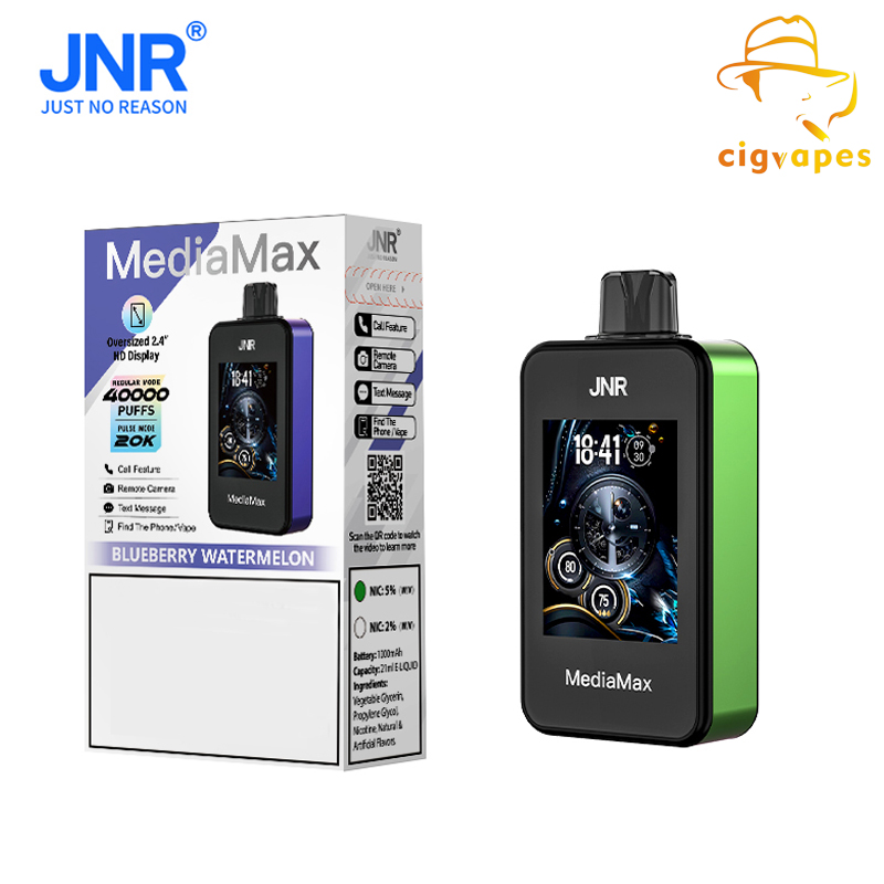 JNR Media Max 40000 Puff 40k Disposable Vape