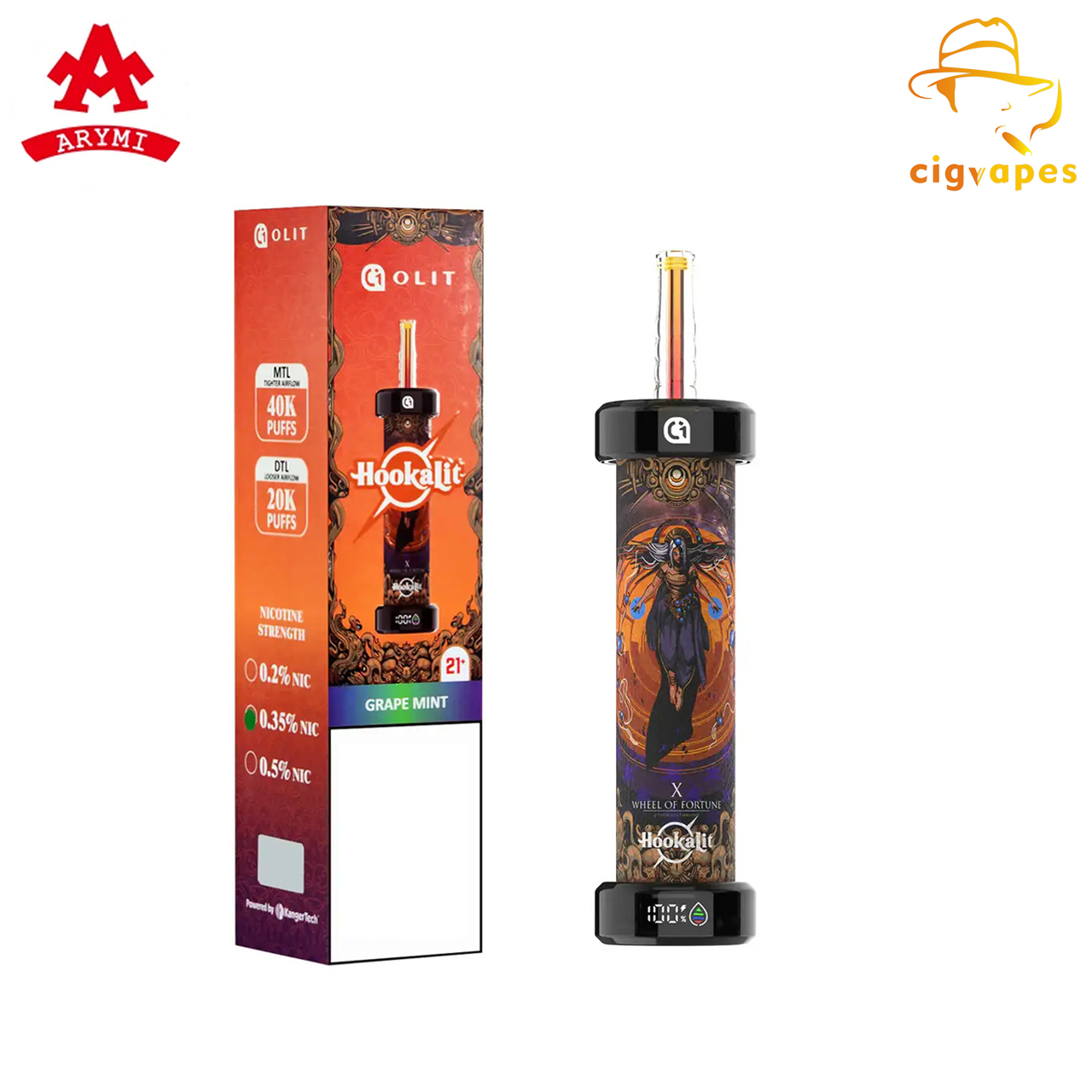 Arymi Hookalit 40000 Disposable Vape