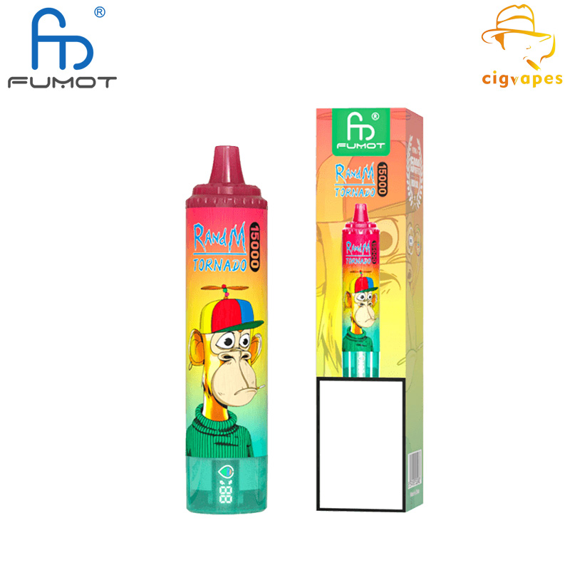 Fumot RandM Tornado Vape 15000 puff 15k Disposable Vape