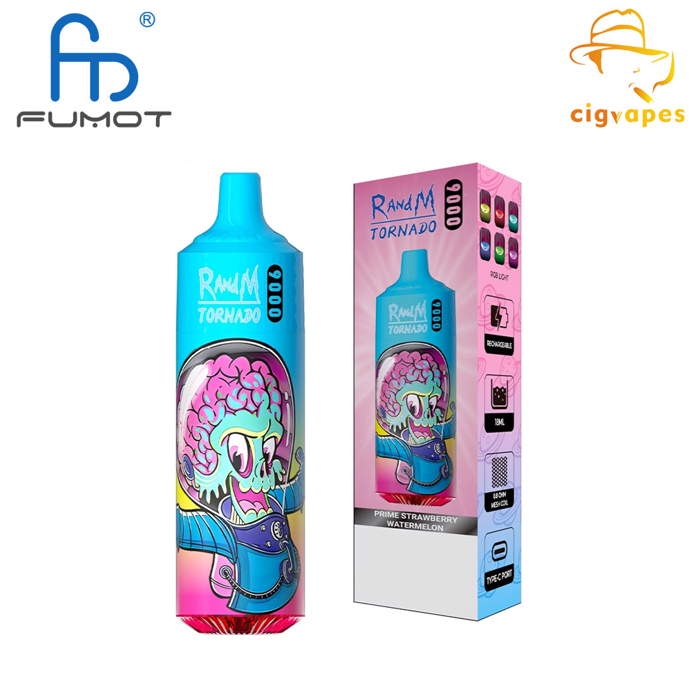 Fumot RandM Tornado Vape 9000 puff 9k Disposable Vape