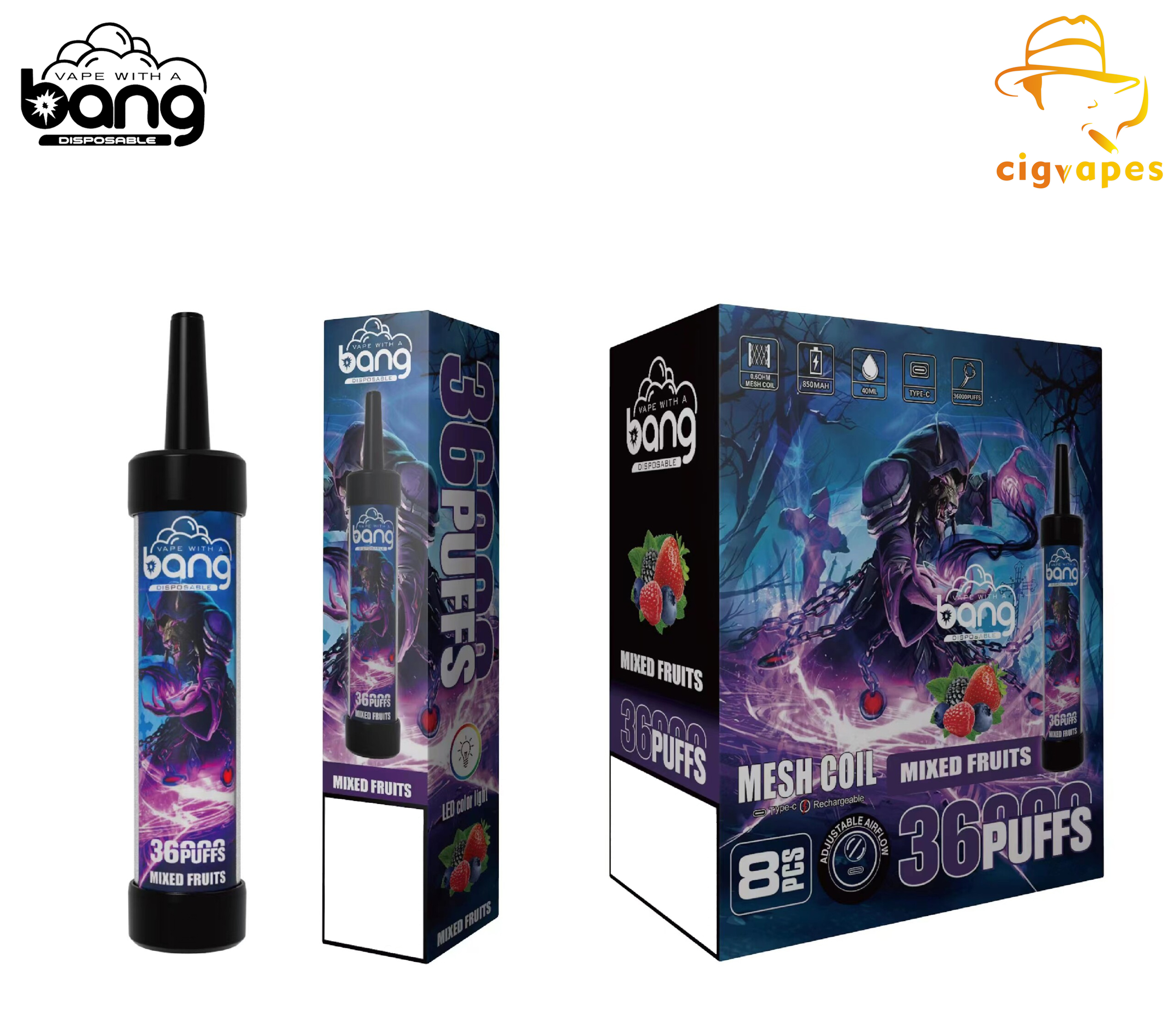 BANG MESH COIL 36000 Disposable Vape