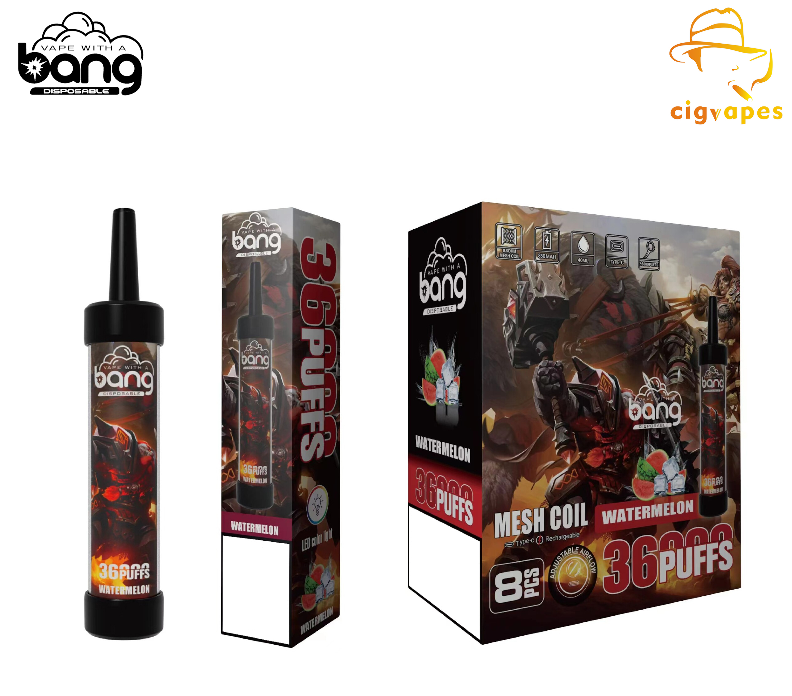 BANG MESH COIL 36000 Disposable Vape