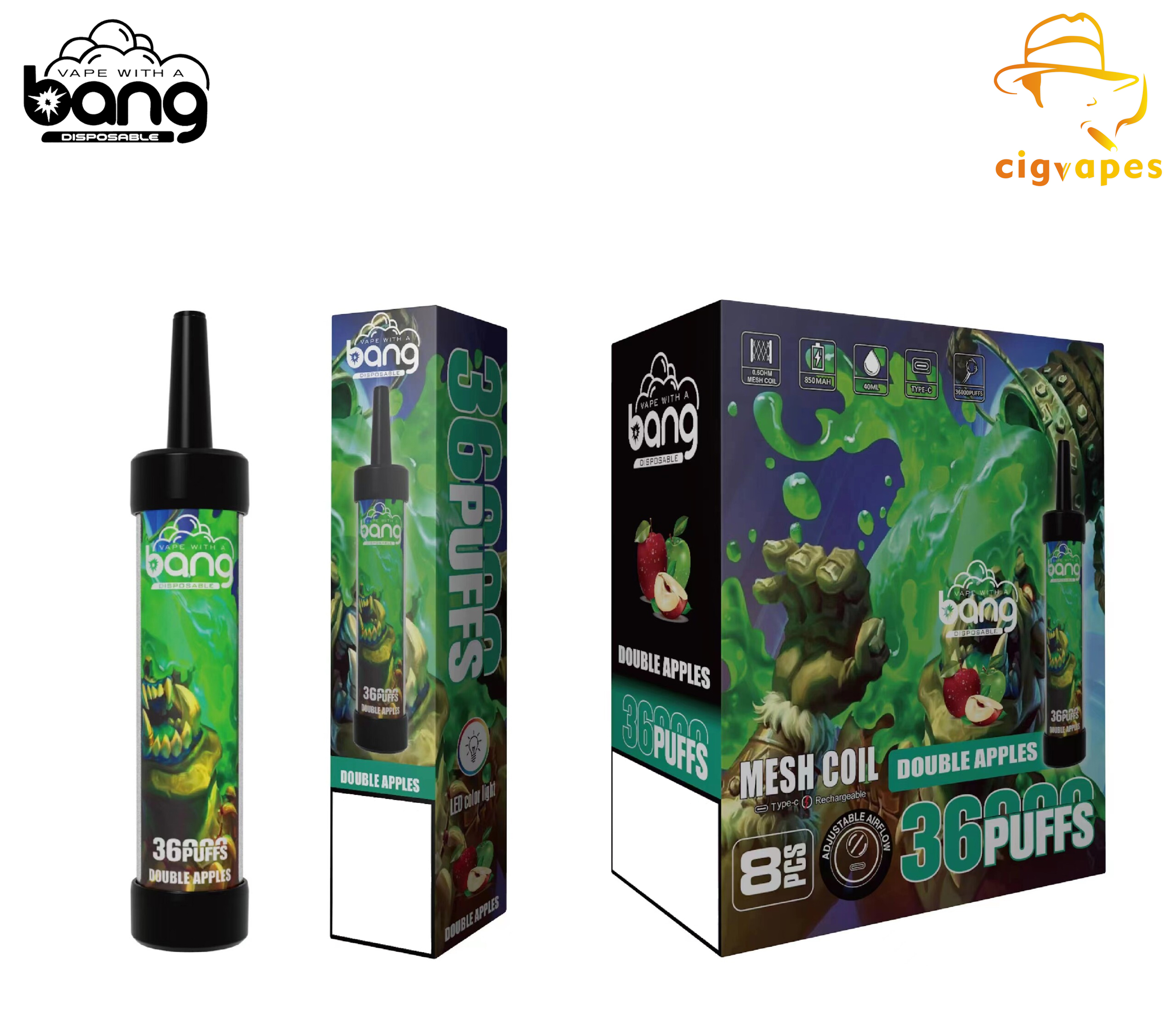 BANG MESH COIL 36000 Disposable Vape