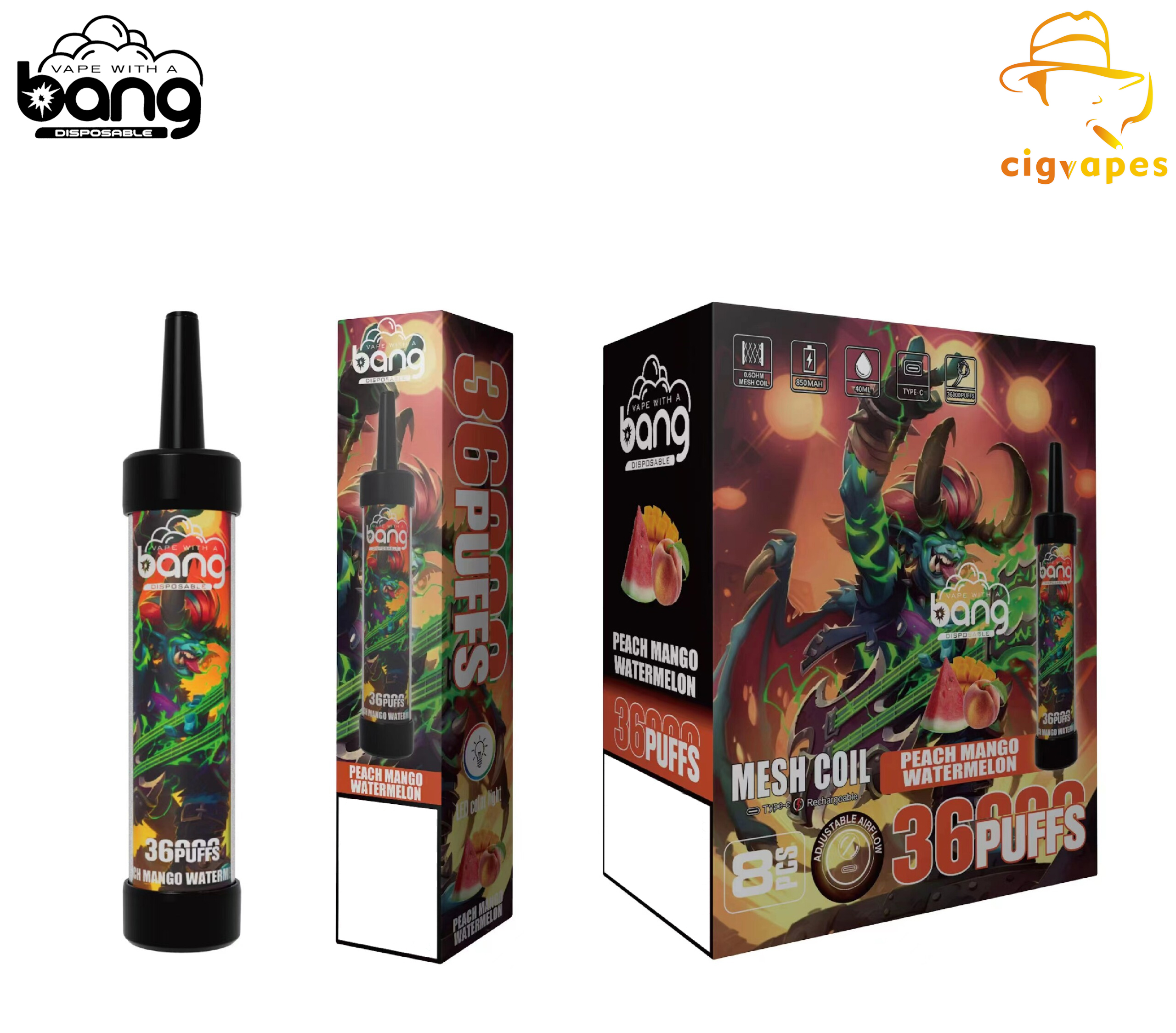 BANG MESH COIL 36000 Disposable Vape