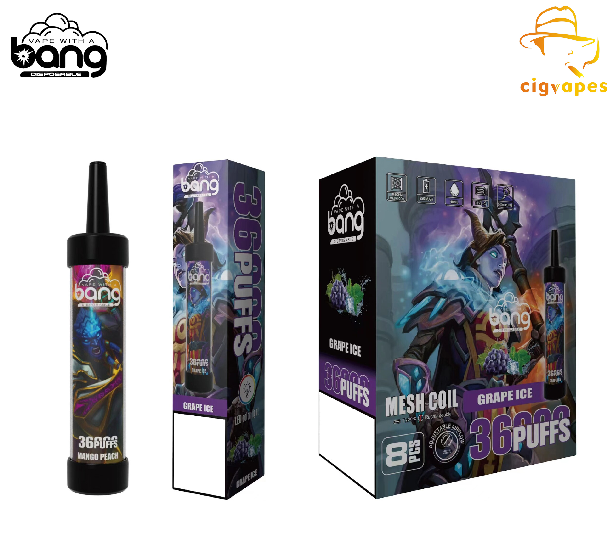 BANG MESH COIL 36000 Disposable Vape