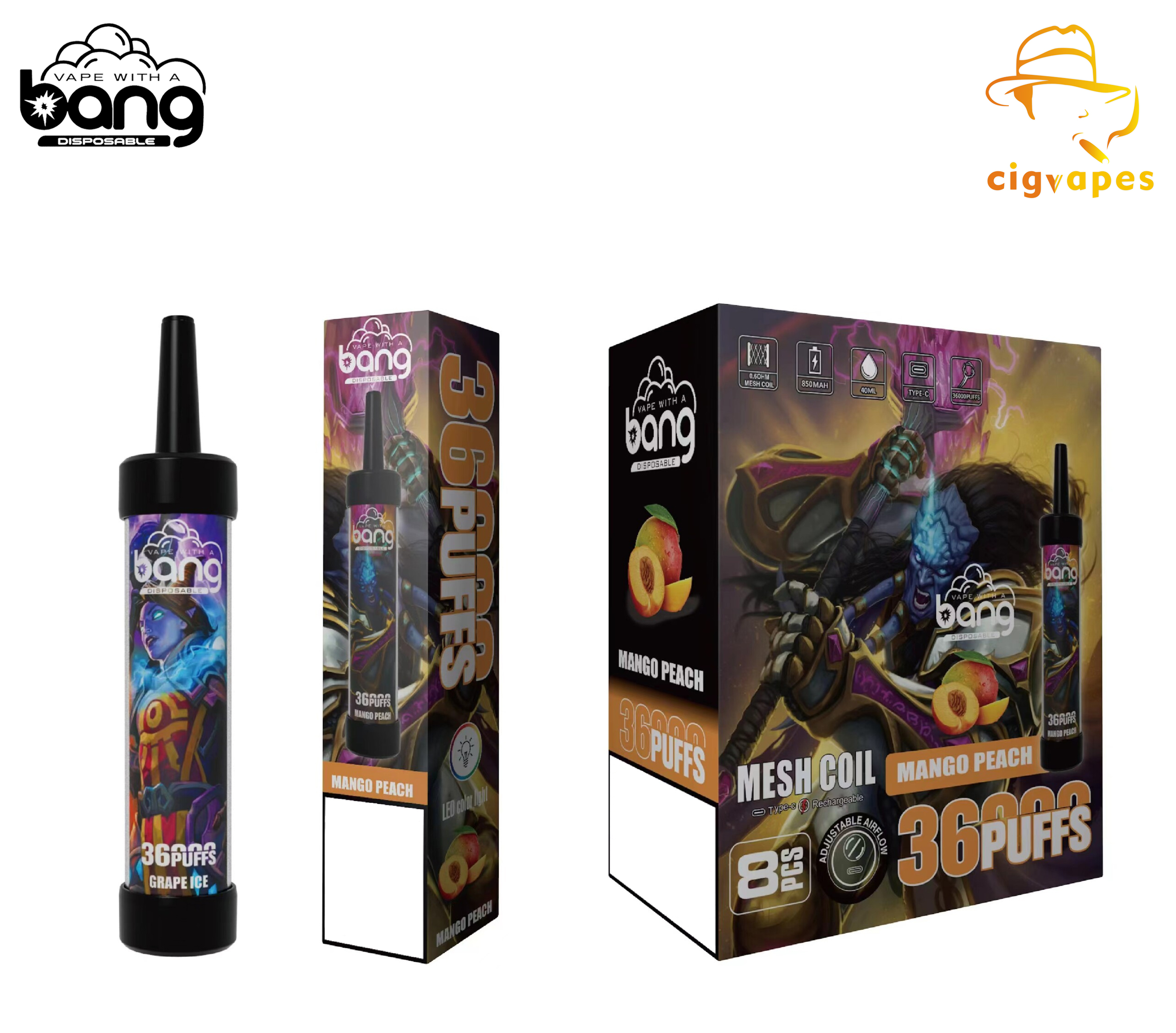 BANG MESH COIL 36000 Disposable Vape