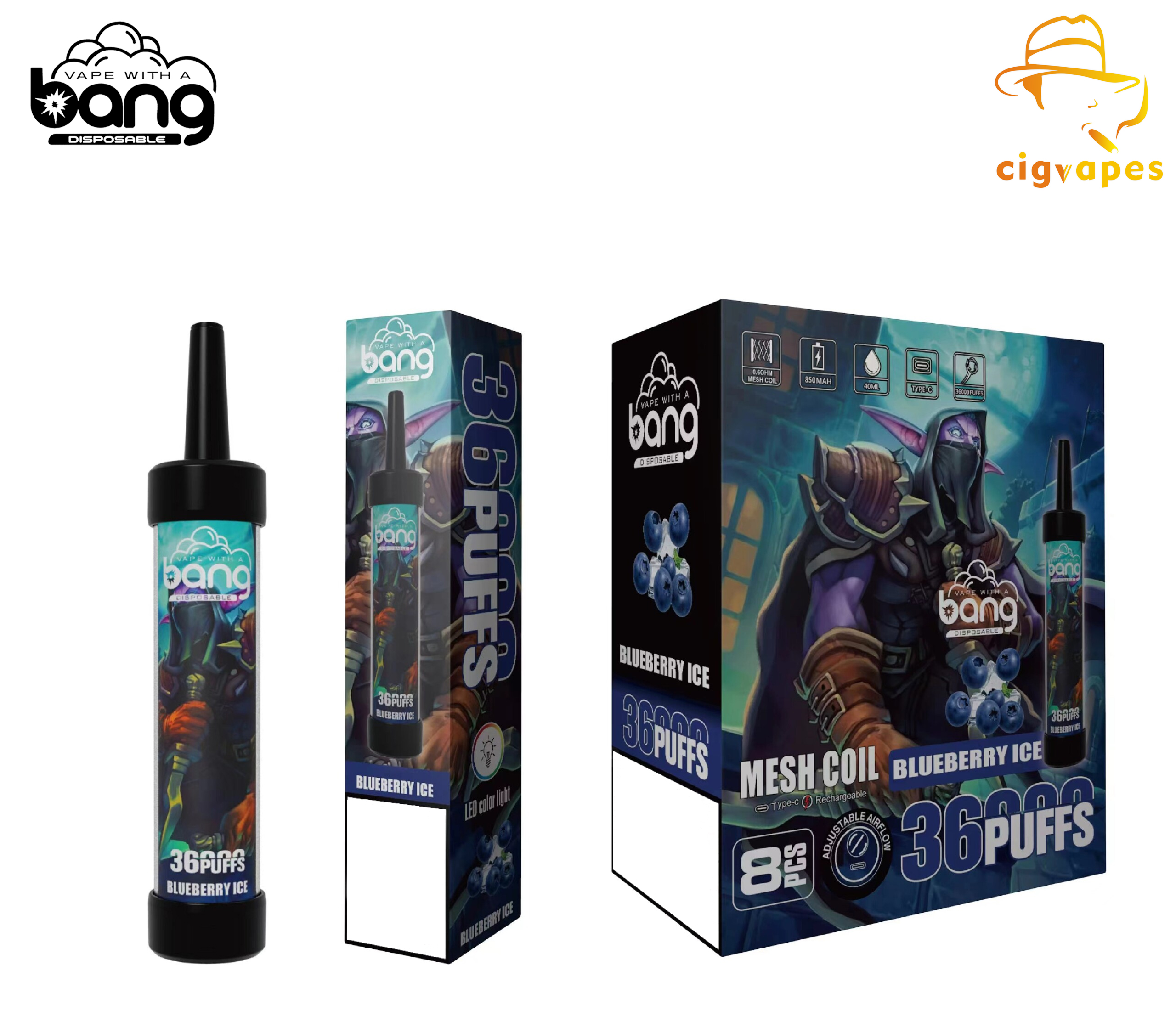 BANG MESH COIL 36000 Disposable Vape