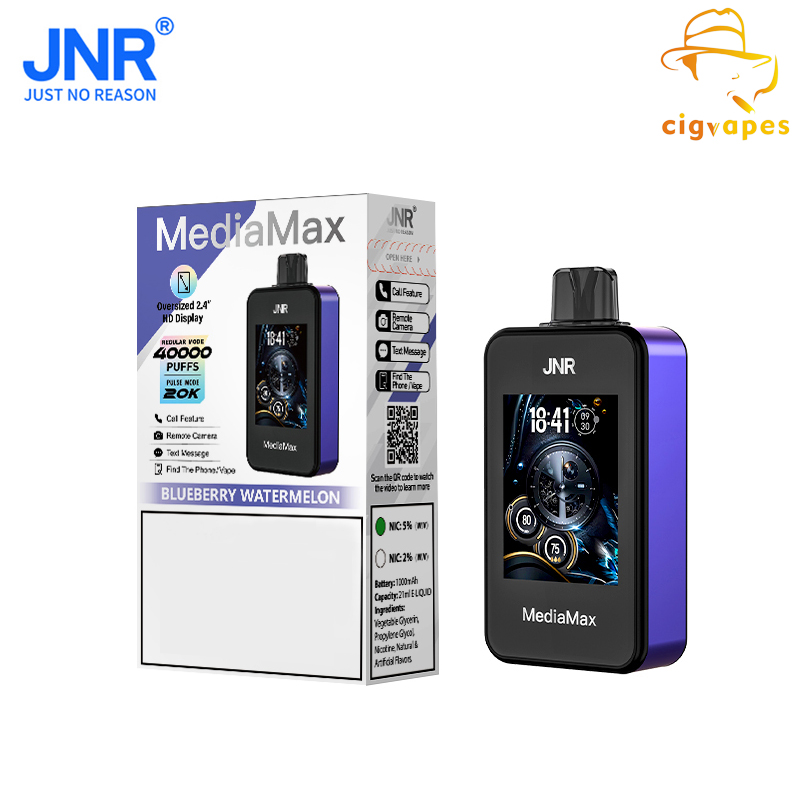 JNR Media Max 40000 Puff 40k Disposable Vape