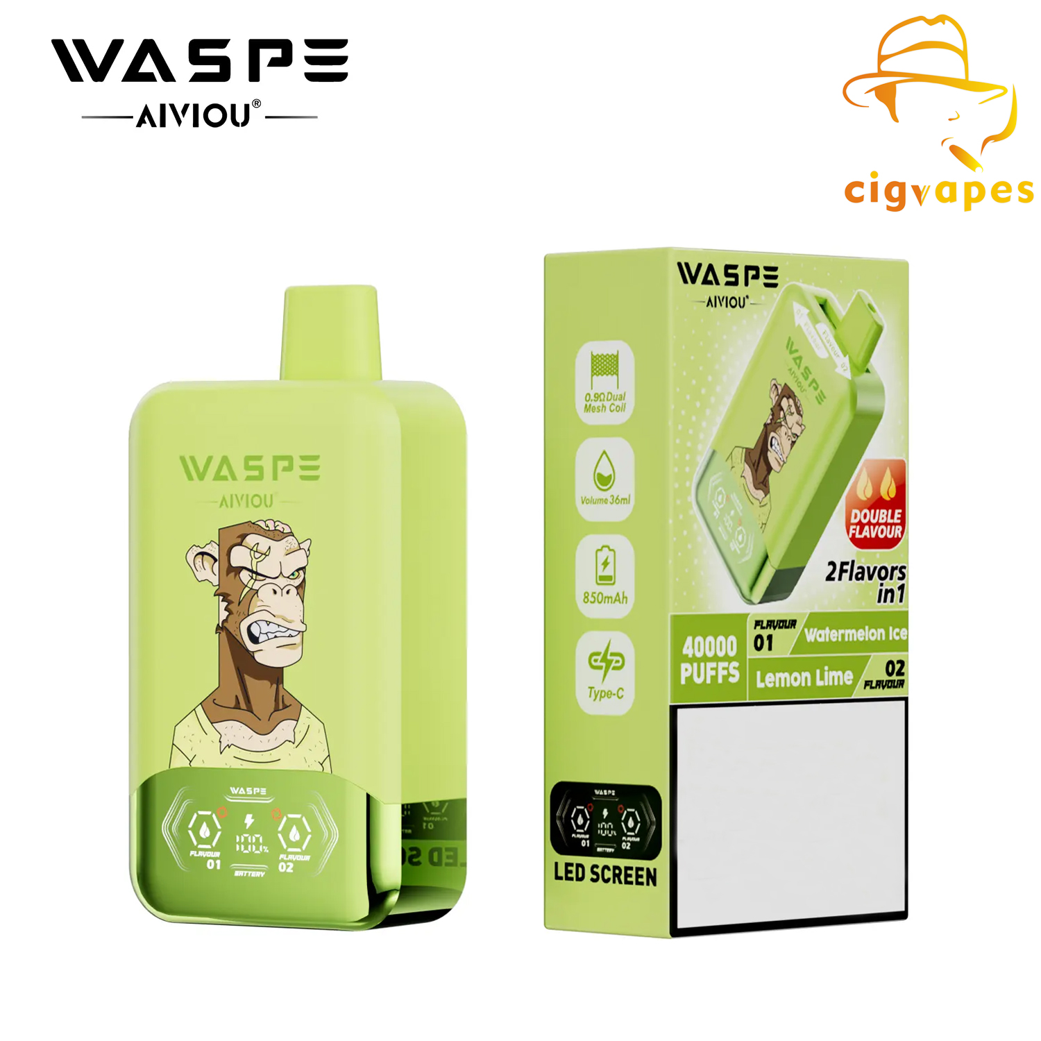 WASPE 40000 Puff 40k Disposable Vape