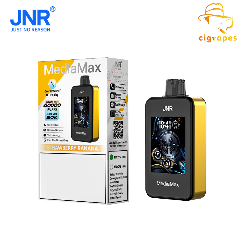 JNR Media Max 40000 Puff 40k Disposable Vape