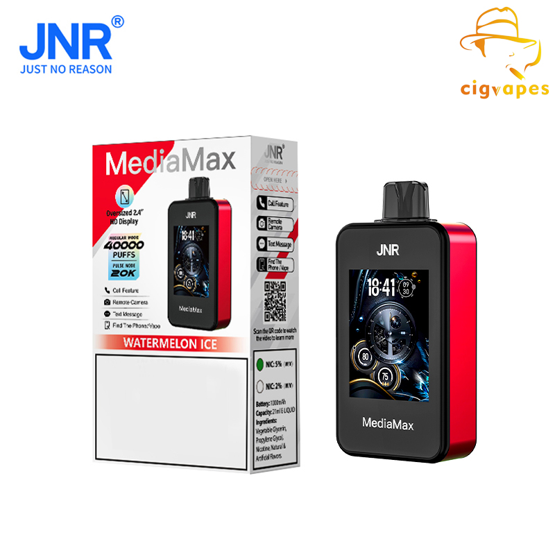 JNR Media Max 40000 Puff 40k Disposable Vape