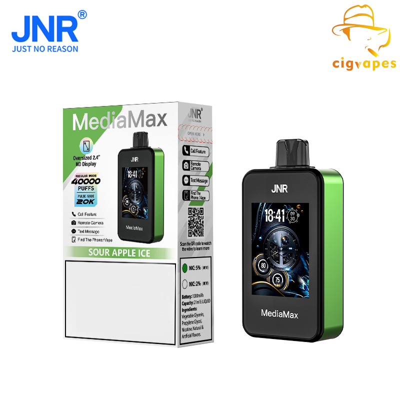 JNR Media Max 40000 Puff 40k Disposable Vape