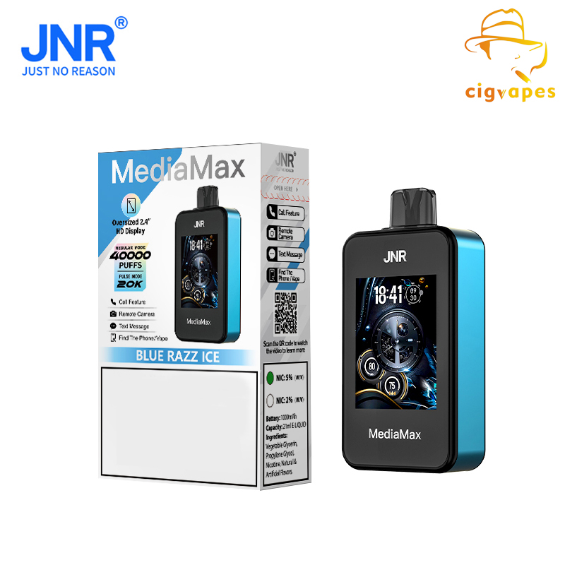 JNR Media Max 40000 Puff 40k Disposable Vape