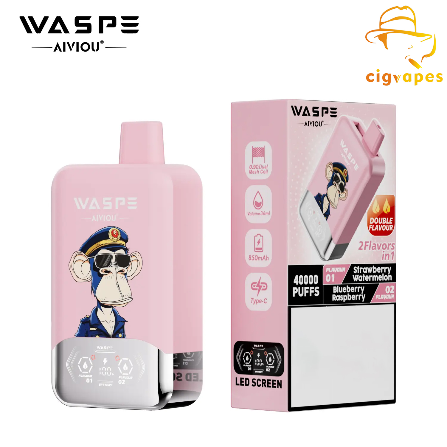 WASPE 40000 Puff 40k Disposable Vape